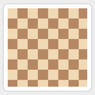 Chessboard patterns. Square patterns Sticker